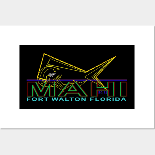 Fort Walton Beach Mahi Fishing Posters and Art